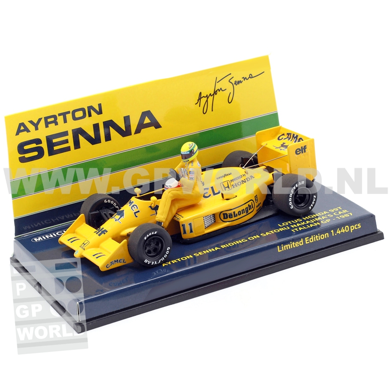 1987 Satoru Nakajima / Ayrton Senna