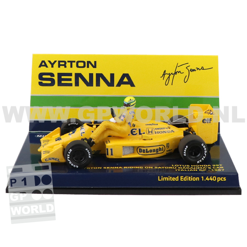 1987 Satoru Nakajima / Ayrton Senna