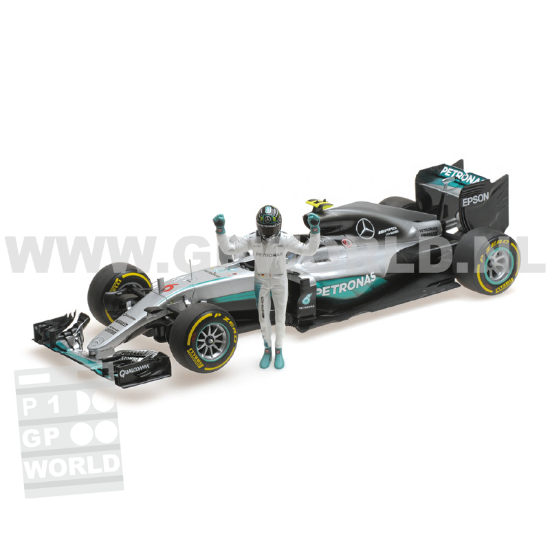 2016 Nico Rosberg | World Champion - 1/18 Minichamps - GPworld