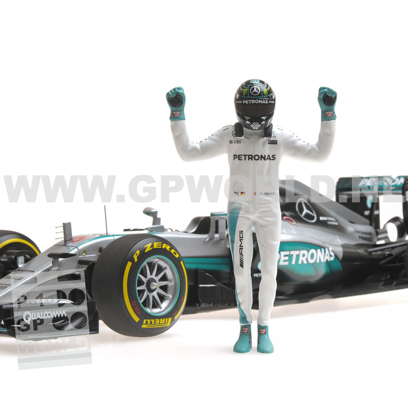 2016 Nico Rosberg | World Champion - 1/18 Minichamps - GPworld