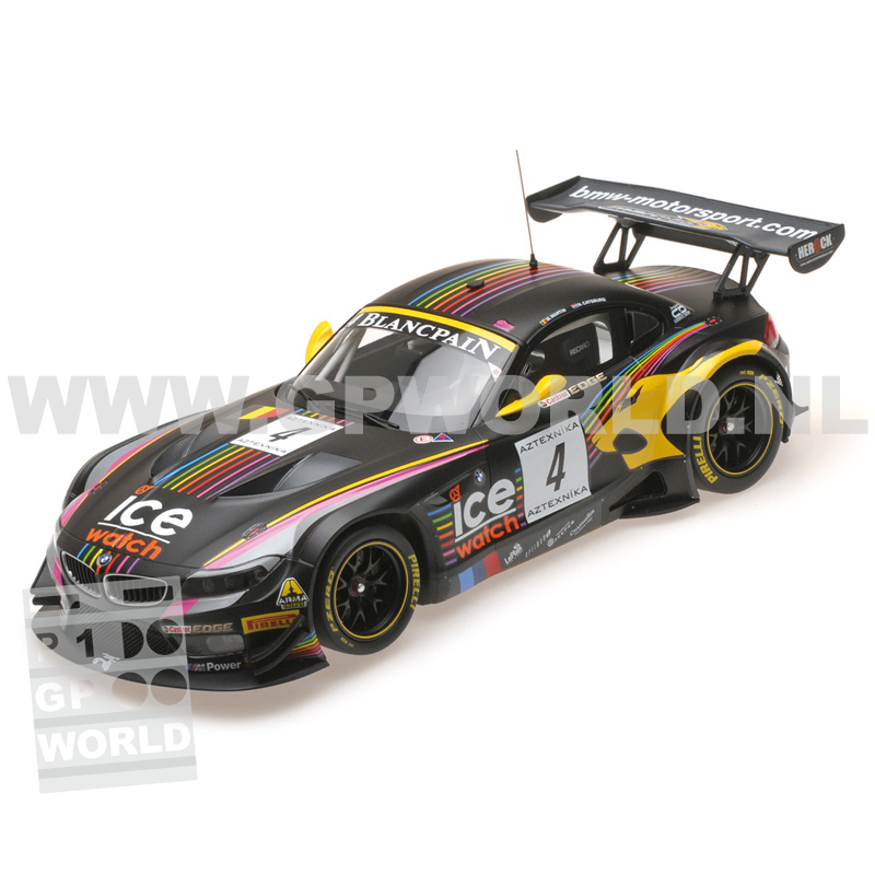 2013 BMW Z4 GT3 #4 - 1/18 Minichamps - GPworld Racing Modelcars
