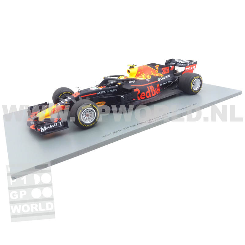 2018 Max Verstappen | Austria GP - 1/18 Spark Models - GPworld