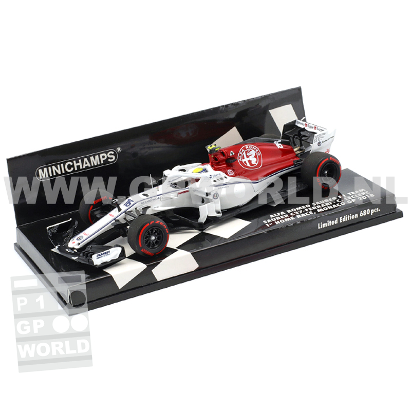 ミニチャンプス1/43 ザウバー C37 2018 シャルル・ルクレール ザウバー C37 C.ルクレール | F1ミニカーあれこれ