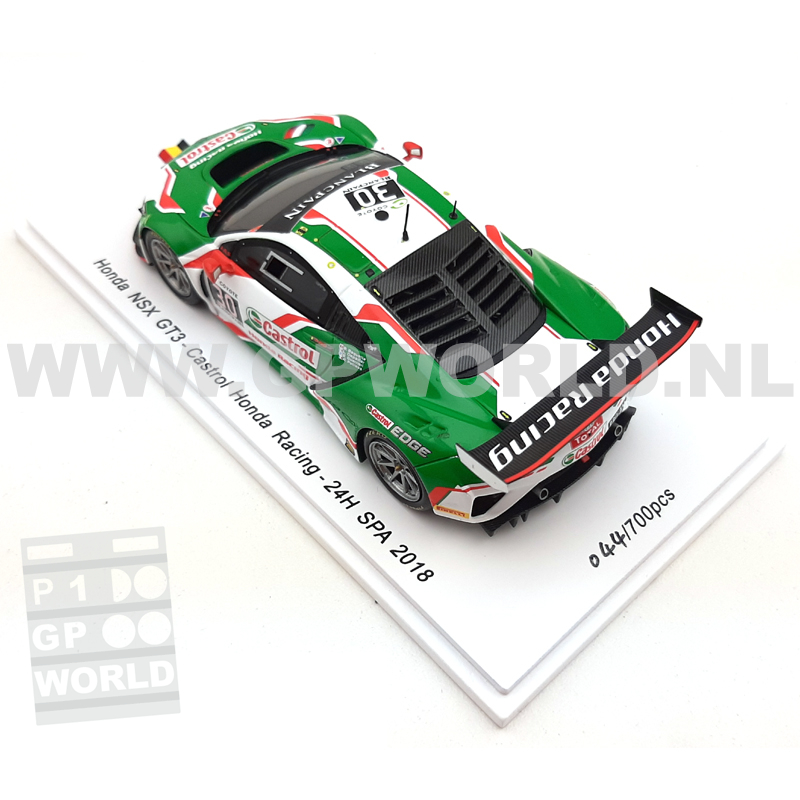 2018 Honda NSX GT3 #30 | 24H Spa - 1/43 Spark Models - GPworld