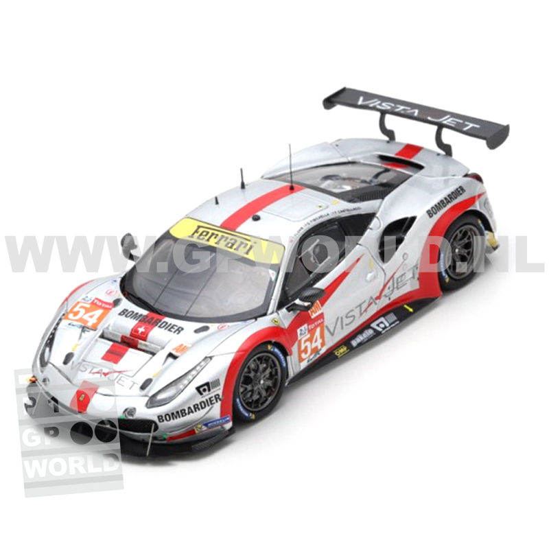 Ferrari 488 GTE No.54 Spirit of Race Le Mans 2017 T.Flohr - F