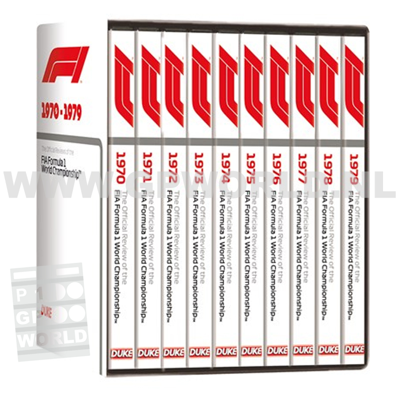 DVD FORMULA ONE 1970-79 BOX SET