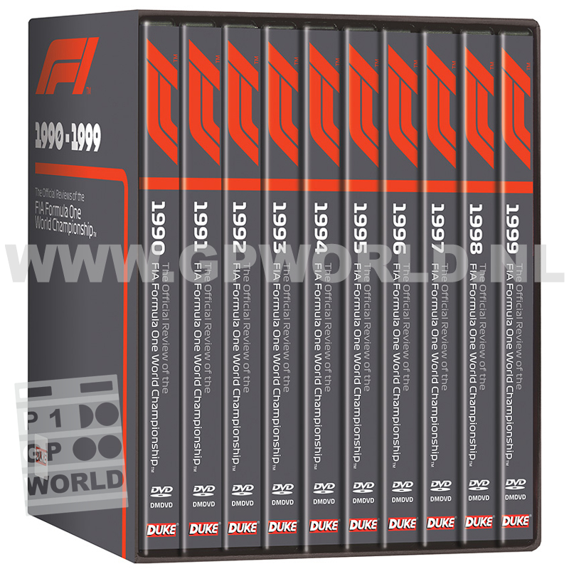 DVD FORMULA ONE 1990-99 BOX SET