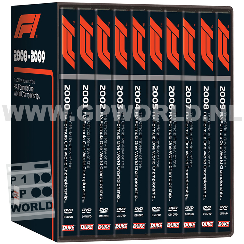 DVD FORMULA ONE 2000-09 BOX SET