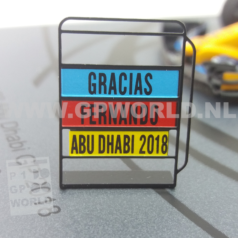 2018 Fernando Alonso | Abu Dhabi