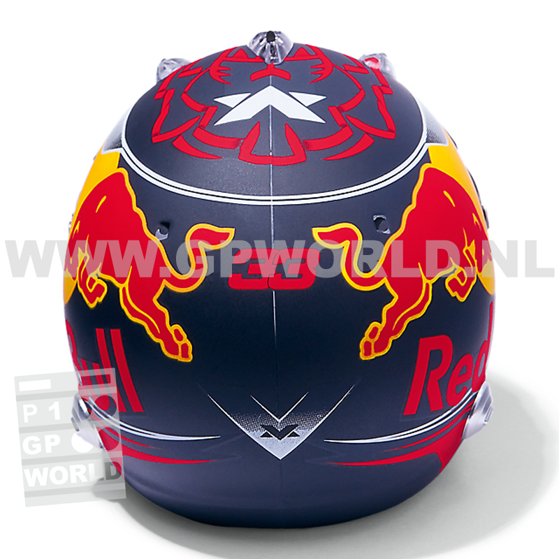 2018 Helm Max Verstappen - 1/5 Spark Models - GPworld Racing Merchandise