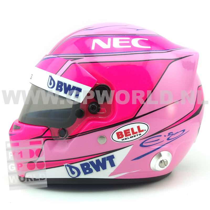 2018 helm Esteban Ocon