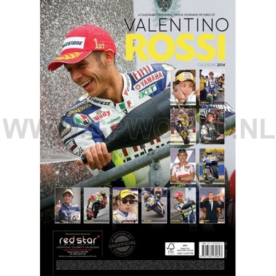 2014 kalender Valentino Rossi