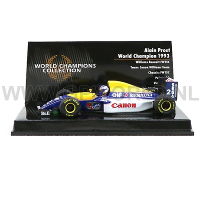 1993 World Champion: A. Prost