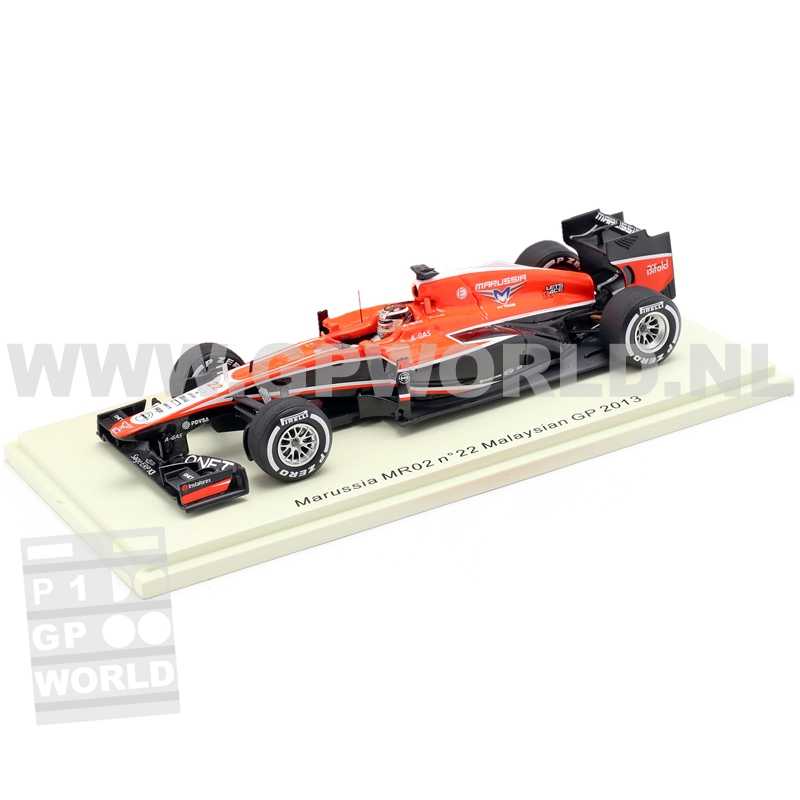 2013 Jules Bianchi - 1/43 Spark Models - GPworld Racing Modelcars