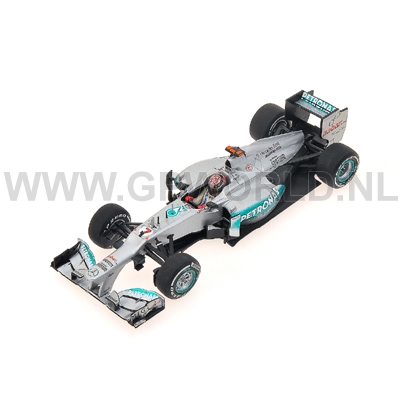 ミニカー MINICHAMPS M.SCHUMACHER SHOWCAR 2011 2012 Michael Schumacher | 300th GP - 1/43 Minichamps - GPworld