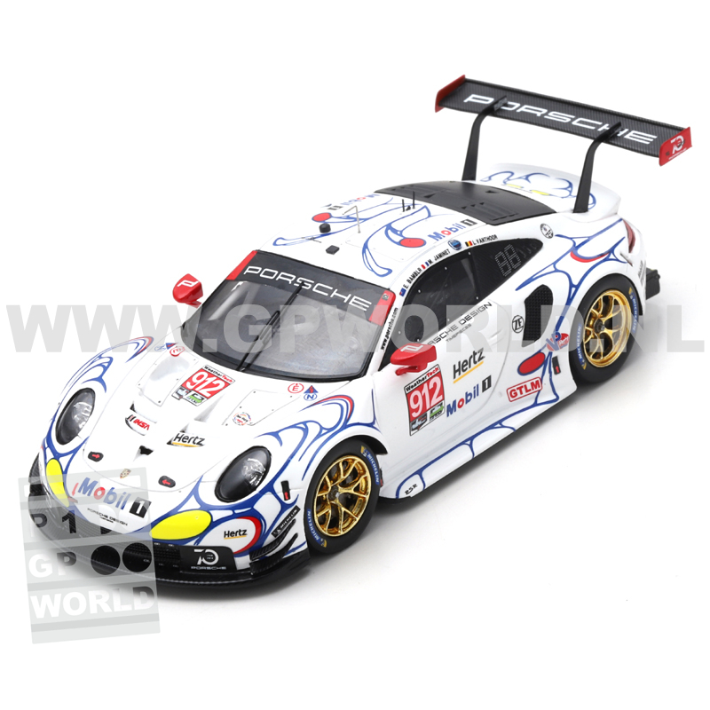 Miniature Spark 1/43 – Porsche 911 RSR #91 – Le Mans 2018 – NEUVE