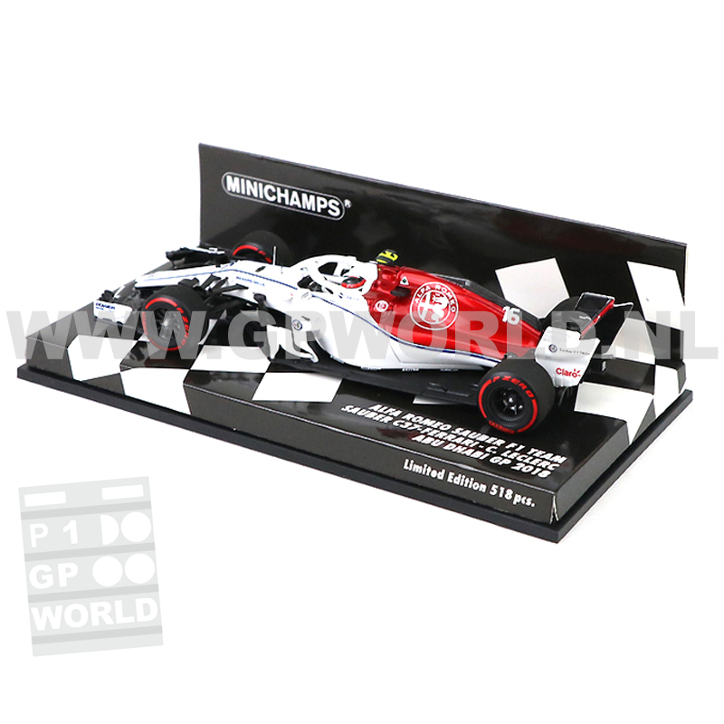 2018 Charles Leclerc | Abu Dhabi - 1/43 Minichamps (resin