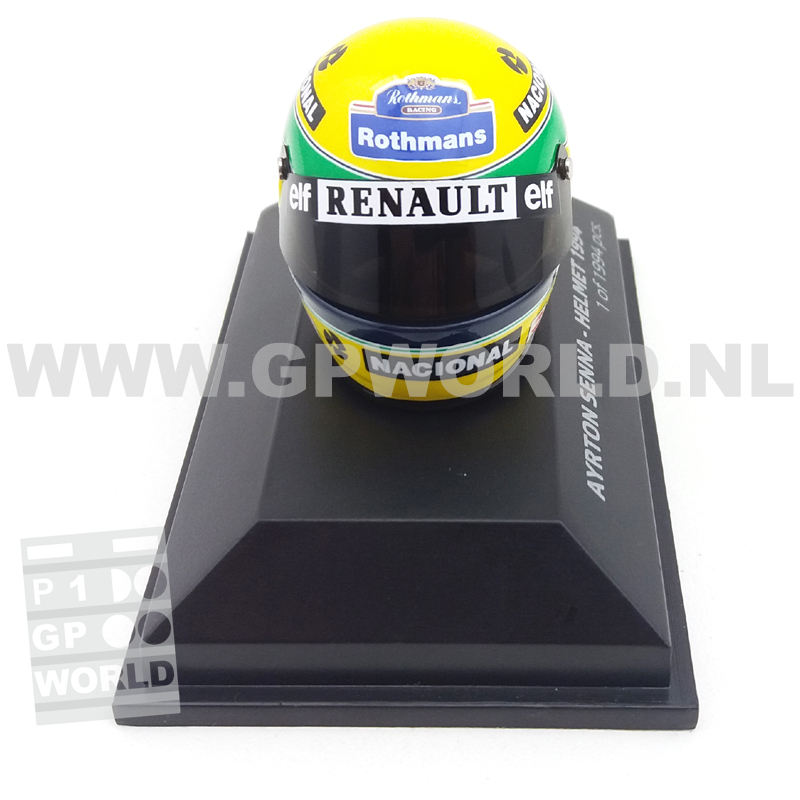 Minichamps. Ayrton Senna Helmet Collection 1987 Helmet. 1:8