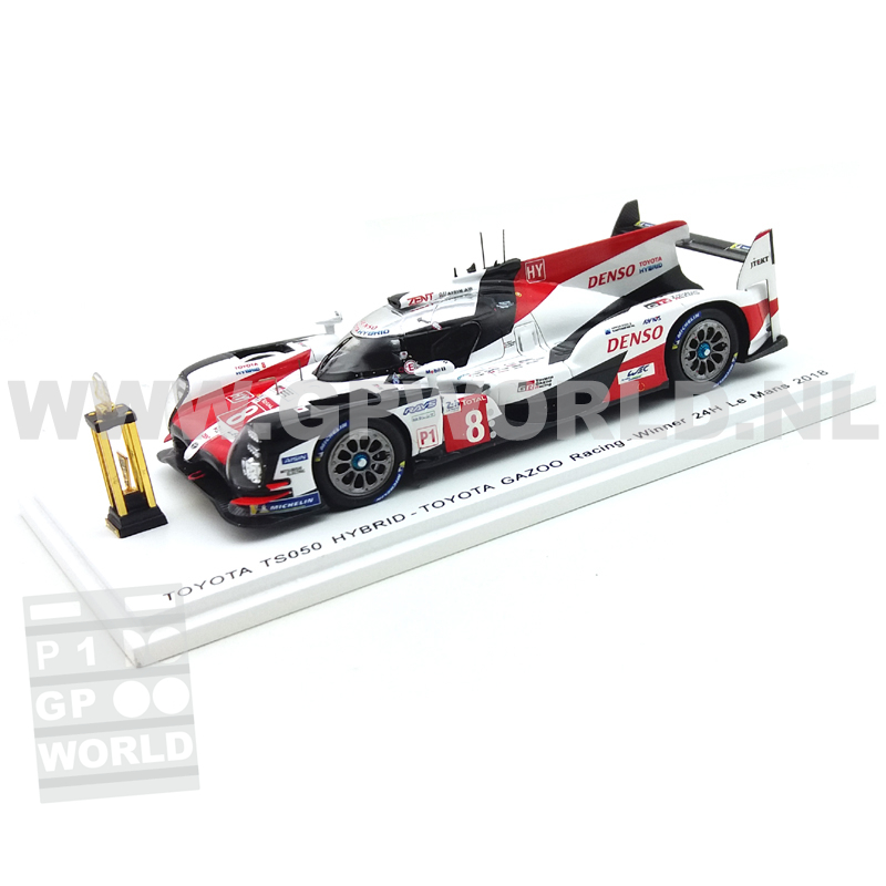 Miniature Spark 1/43 Toyota TS050 Hybrid #7 – 24 Heures Du Mans 2018