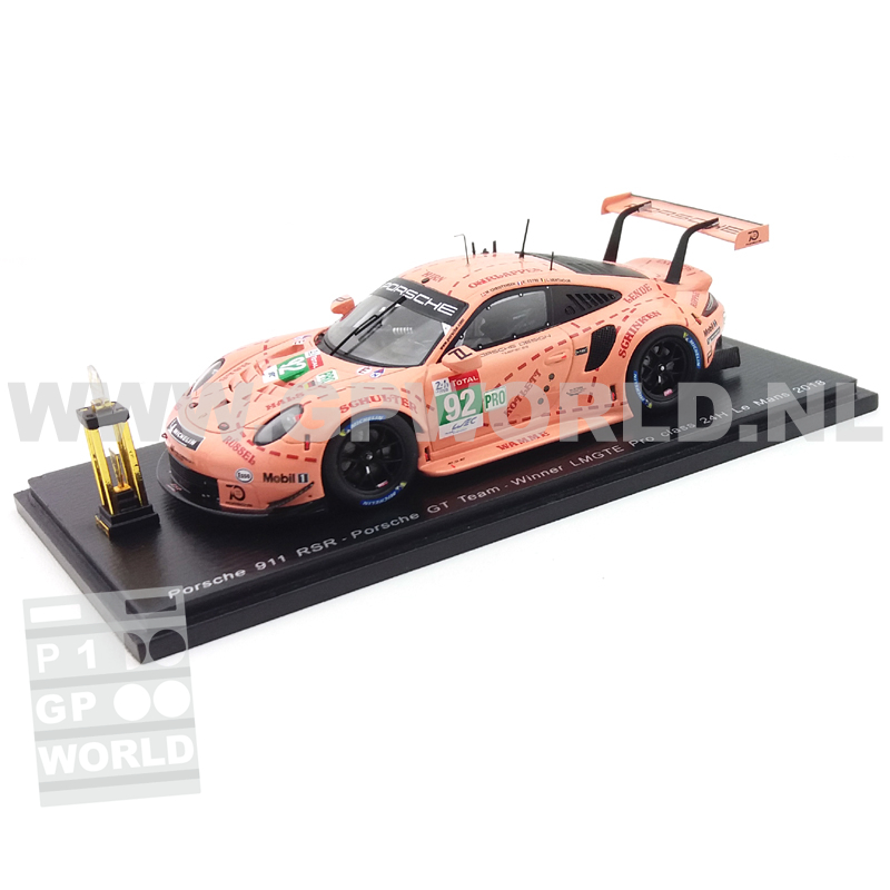 2018 Porsche 911 RSR #92 - 1/43 Spark Models - GPworld Racing