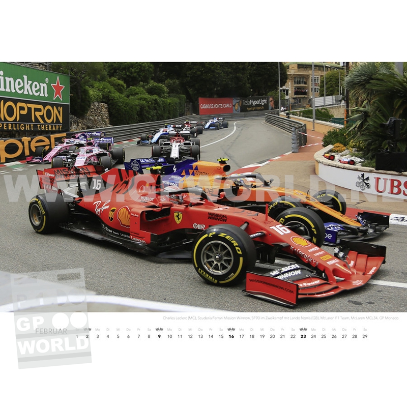 2020 Faszination Formel 1 kalender