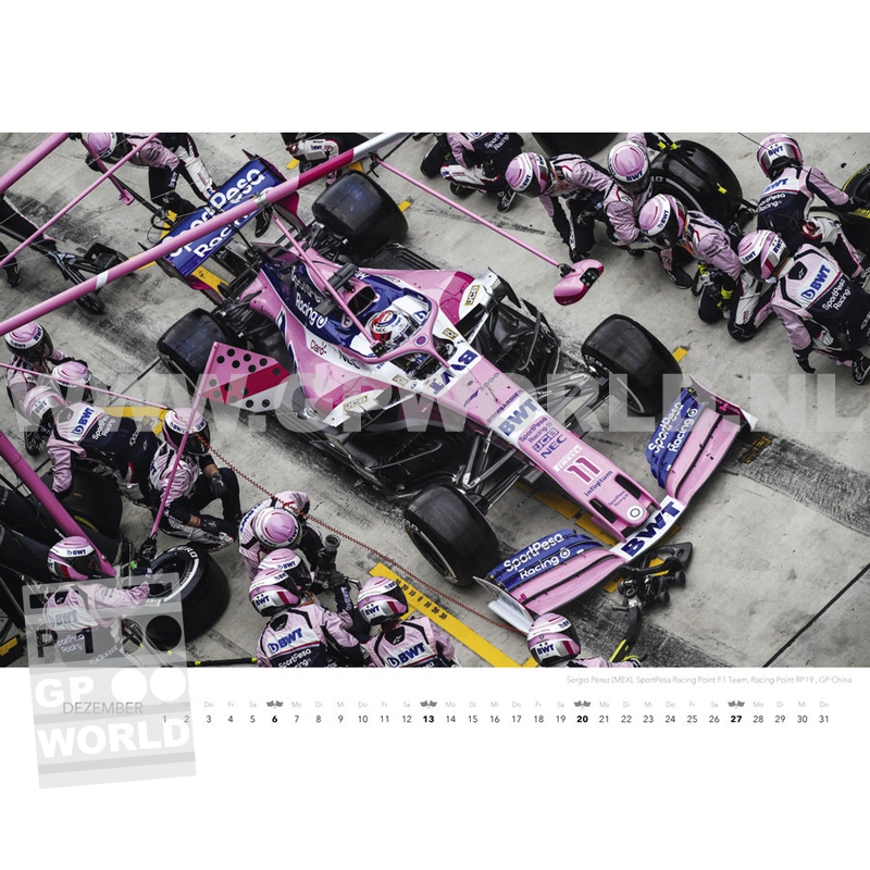 2020 Faszination Formel 1 kalender