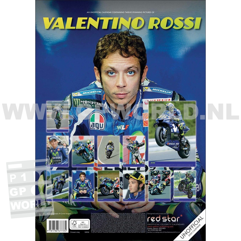 2020 kalender Valentino Rossi