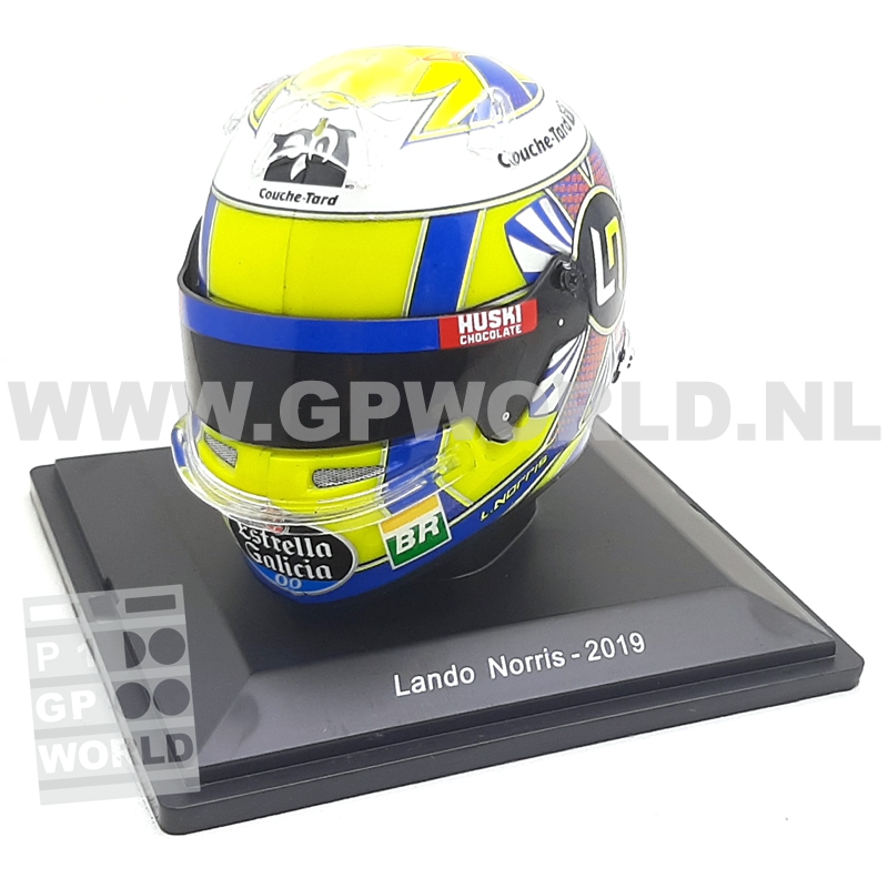 スパーク1/5 ヘルメットLando Norris 2019 2019 helmet Lando Norris - 1/5 Spark Models - GPworld Racing