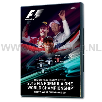 DVD F1 review 2015 - - GPworld Racing Merchandise 