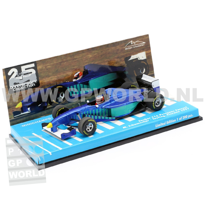 Miniature Sauber C16 Petronas Ferrari F1 1997 Minichamps 1/43
