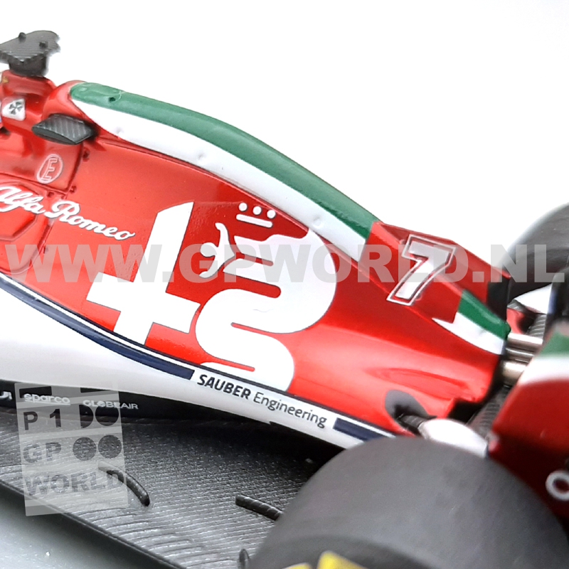 2019 Kimi Raikkonen | Italian GP - 1/43 Spark Models - GPworld