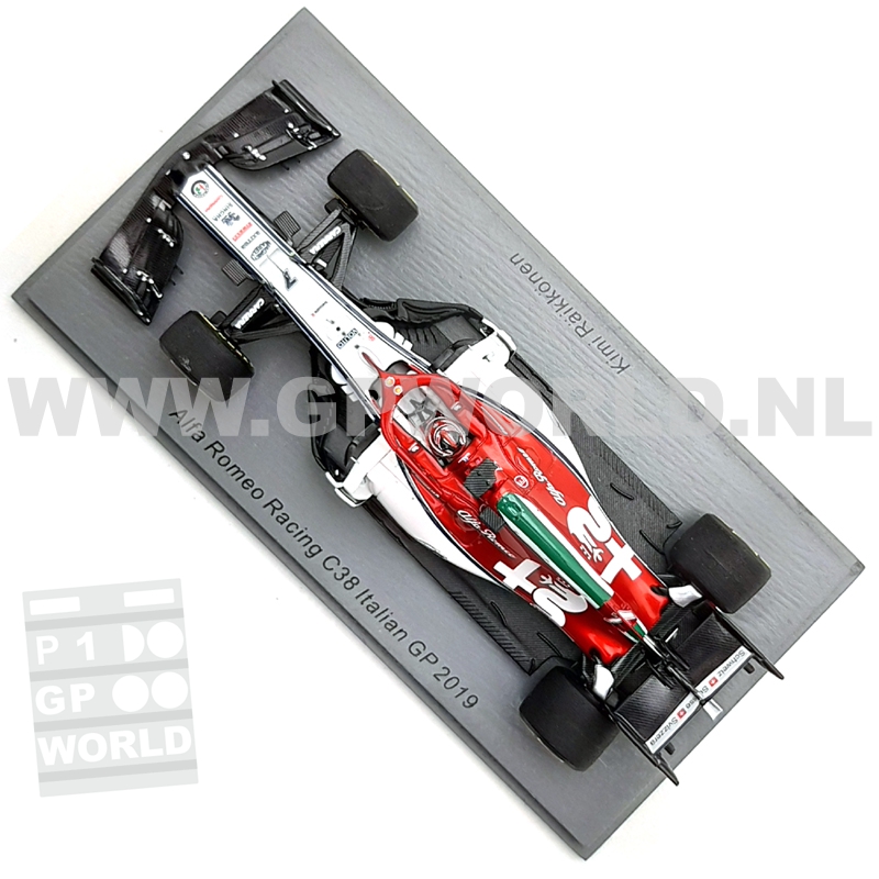 2019 Kimi Raikkonen | Italian GP - 1/43 Spark Models - GPworld