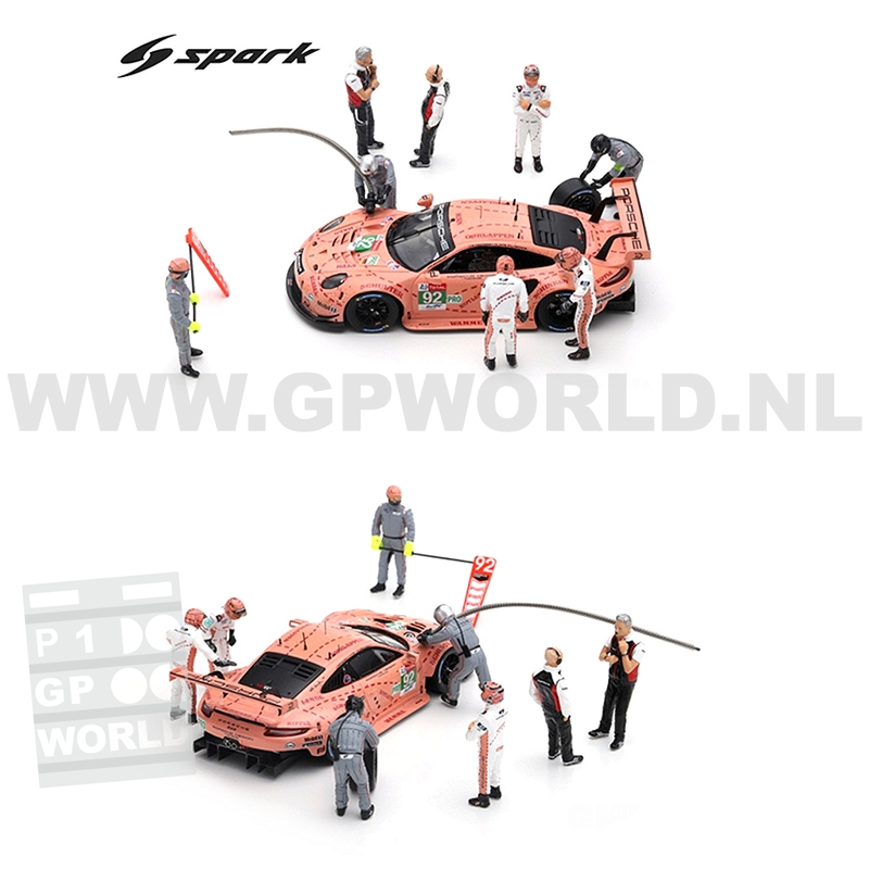 2018 Porsche pitcrew set #92