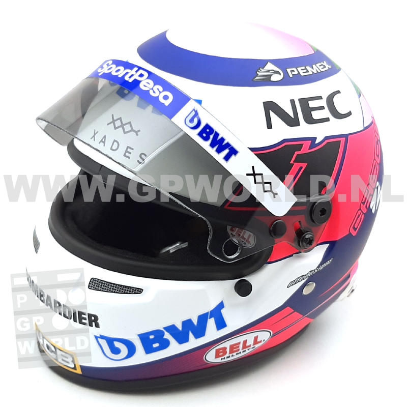 2019 helm Sergio Perez