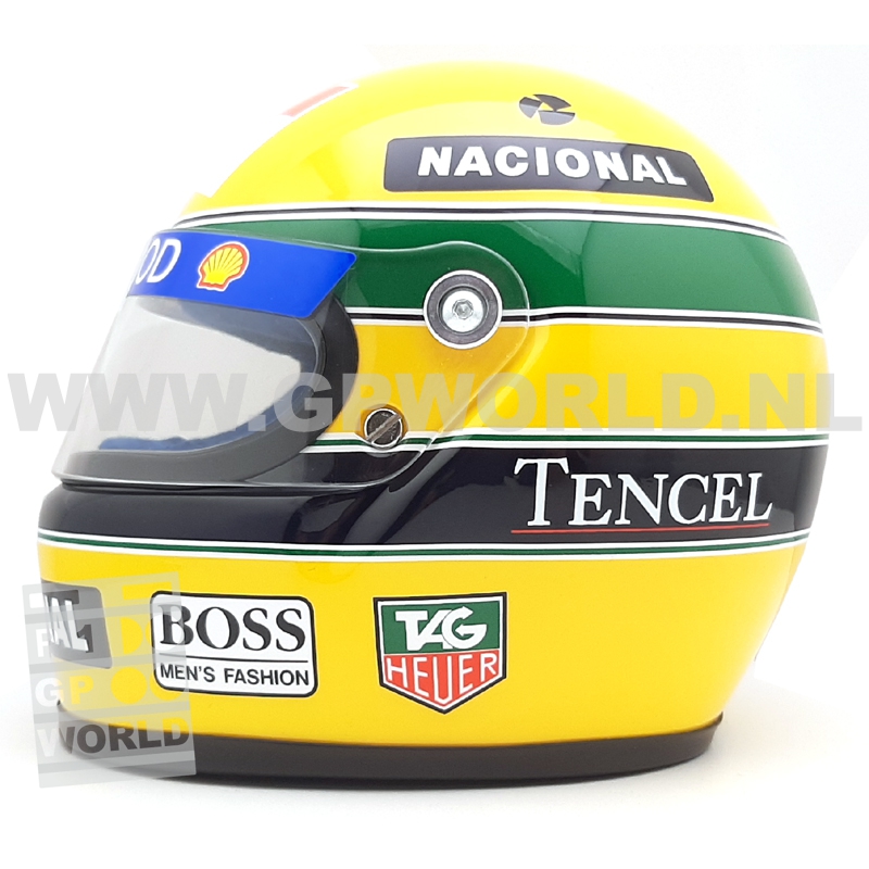 1993 helmet Ayrton Senna