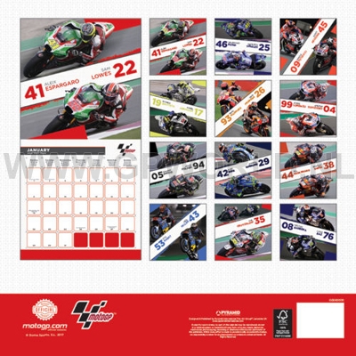 2018 kalender MotoGP - - GPworld Racing Merchandise