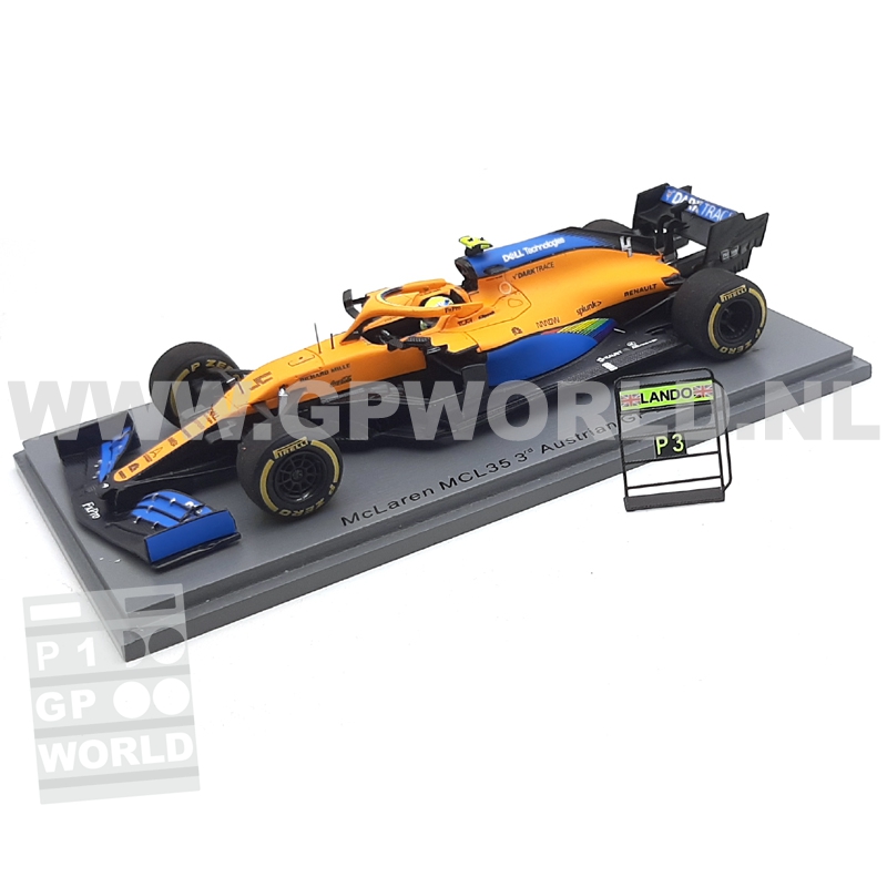 McLaren F1 MCL 35D L. Norris Österreich GP 2020 1/18 (Neu (gemäss