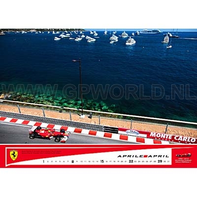 2012 Official Ferrari F1 kalender