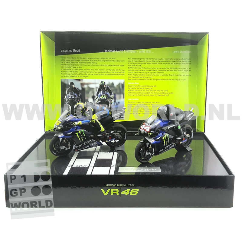 2019 Valentino Rossi / Lewis Hamilton set