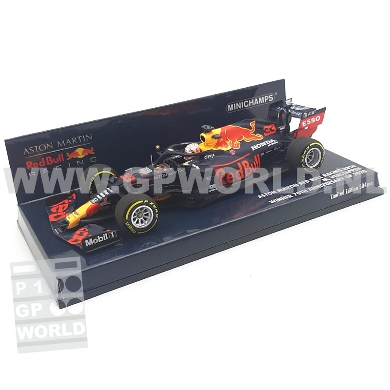 2020 Max Verstappen | 70th Anniversary GP winner