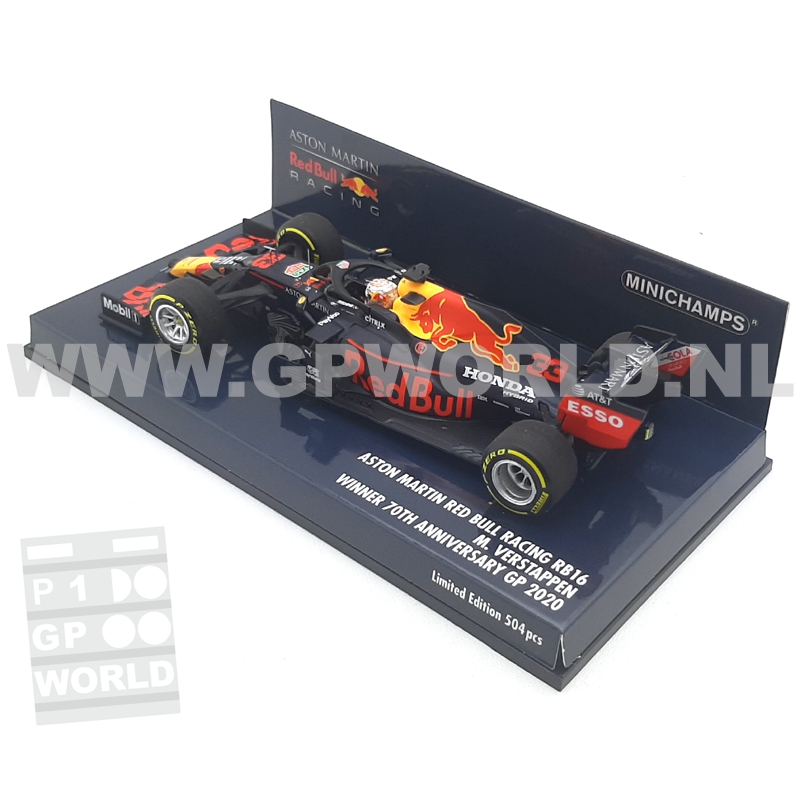 2020 Max Verstappen | 70th Anniversary GP winner