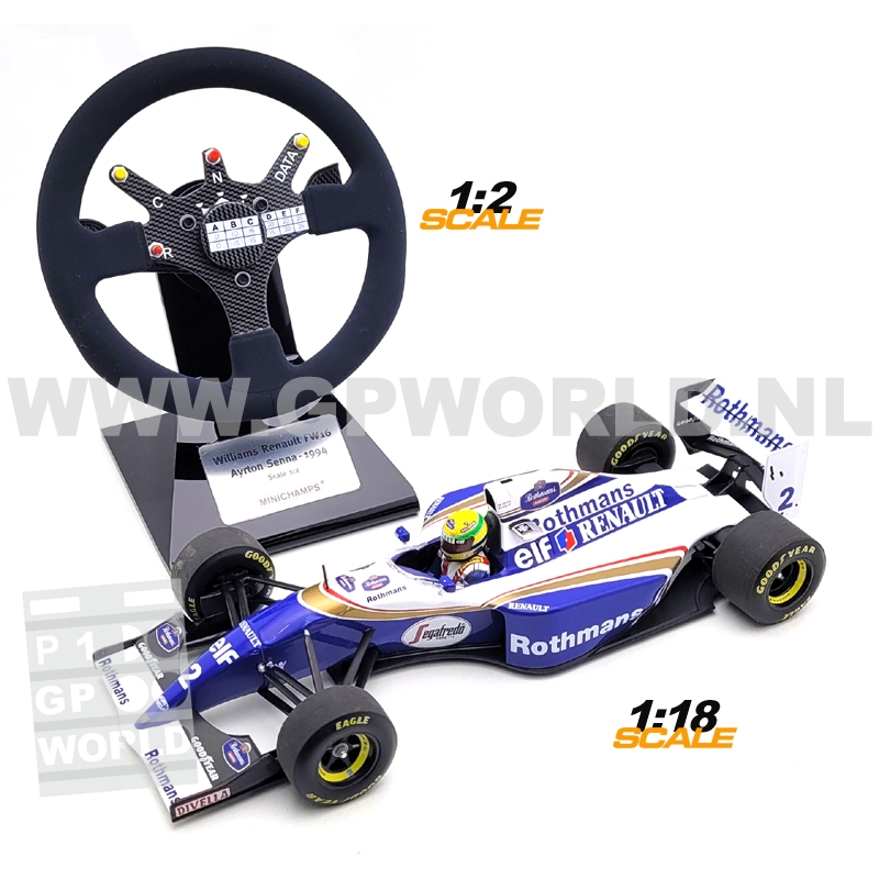 1994 Williams FW16 Steering wheel