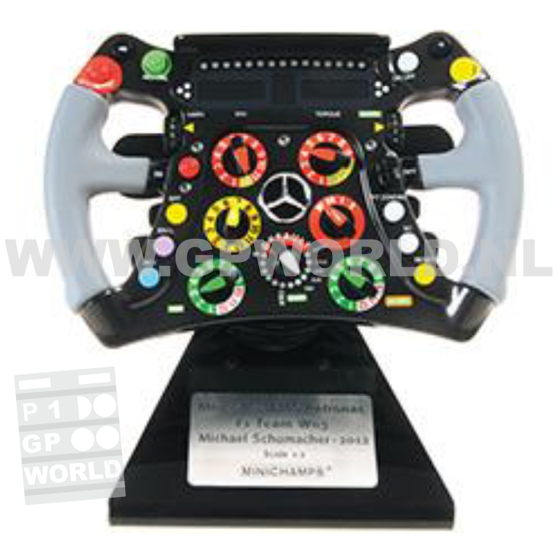 2012 Mercedes W03 Steering wheel