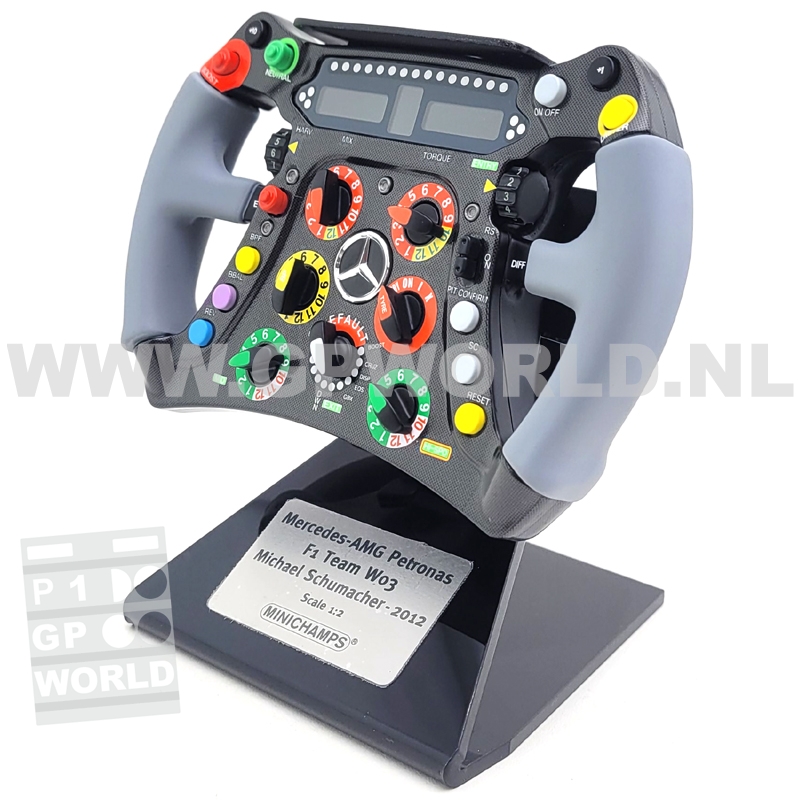 2012 Mercedes W03 Steering wheel