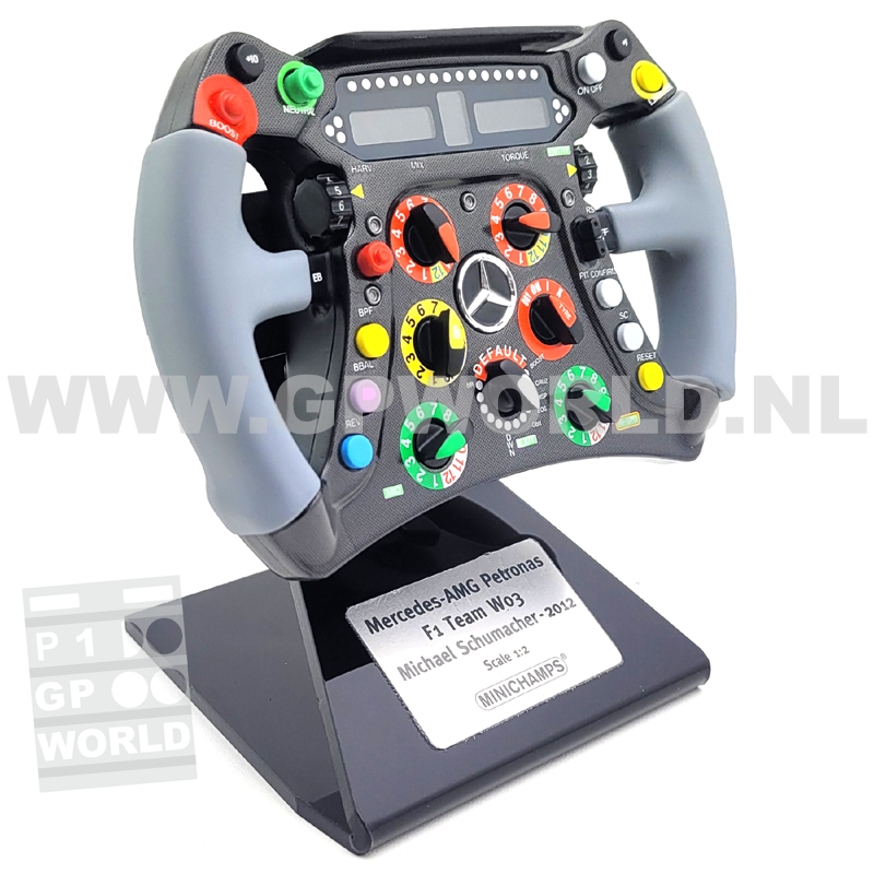 2012 Mercedes W03 Steering wheel