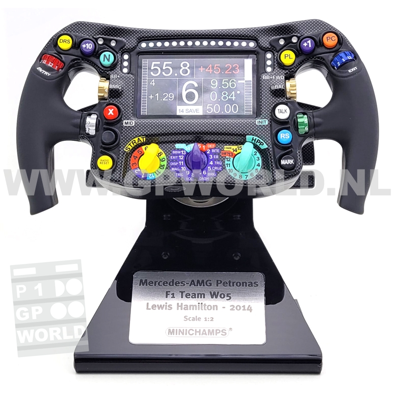 2014 Mercedes W05 Steering wheel