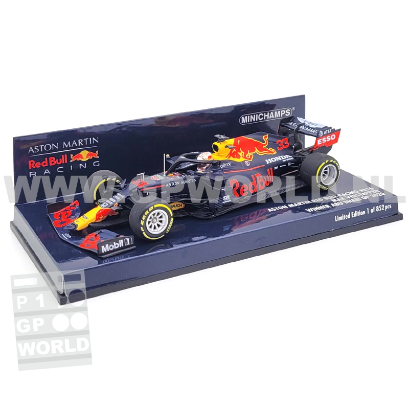 2020 Max Verstappen | Abu Dhabi winner