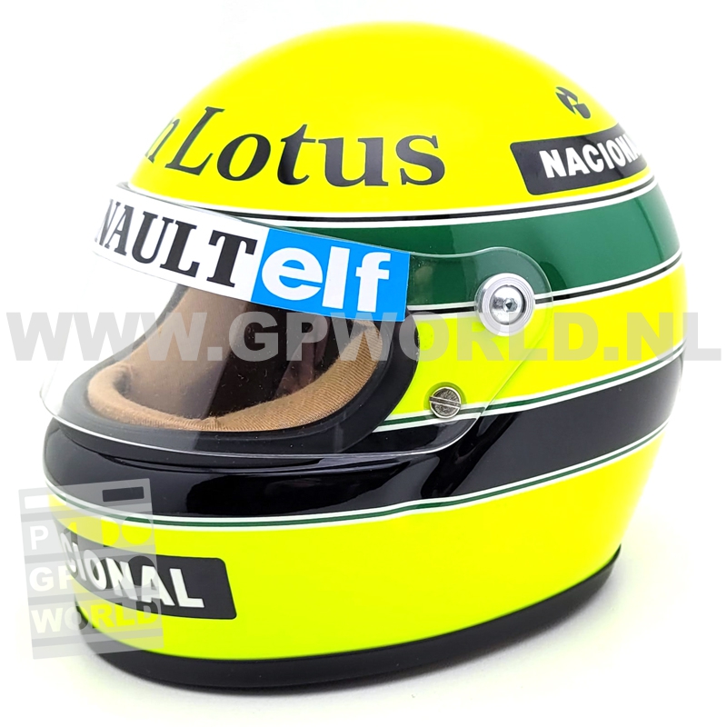 1985 helmet Ayrton Senna