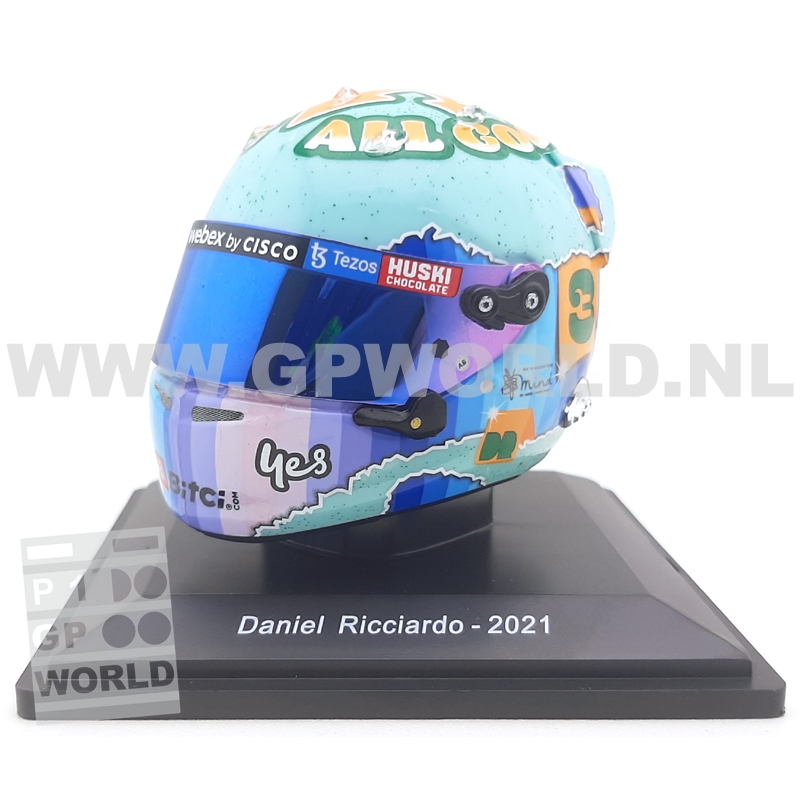 2021 Helmet Daniel Ricciardo