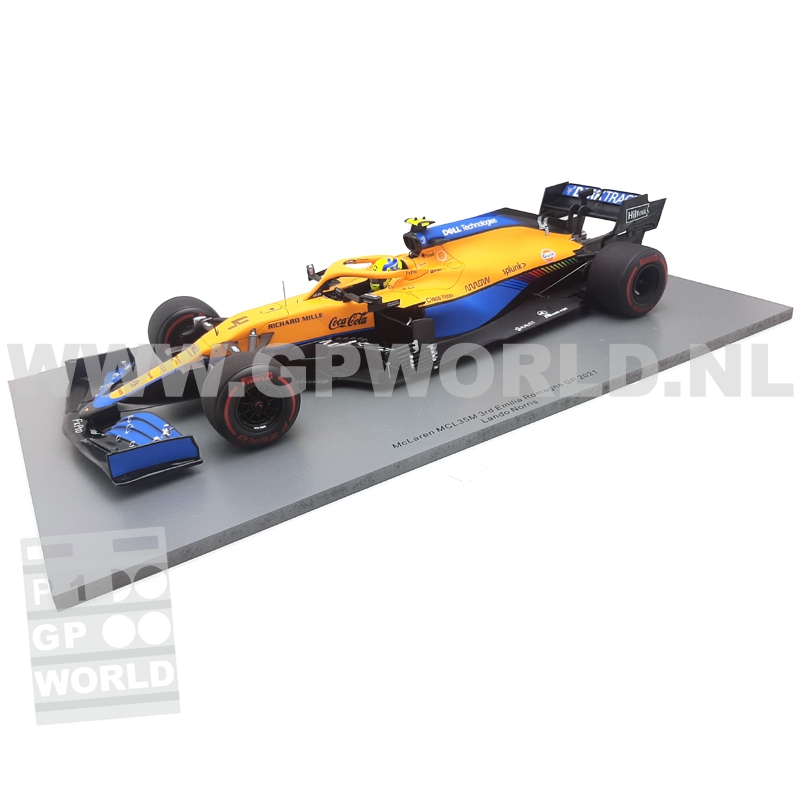 MCLAREN MCL35M LANDO Norris #4 3rd Emilia Romagna GP 2021 S7671 Spark 1